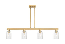 Innovations Lighting 716-4I-BB-G342 - Hadley - 4 Light - 47 inch - Brushed Brass - Stem hung - Island Light
