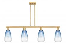Innovations Lighting 716-4I-BB-G480-6SB - Brookhaven Almond - 4 Light - 48 inch - Brushed Brass - Stem hung - Island Light