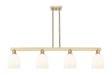 Innovations Lighting 716-4I-CB-G558-6GWH - Bella - 4 Light - 48 inch - Champagne Bronze - Stem hung - Island Light