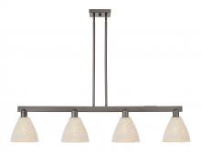 Innovations Lighting 716-4I-OB-NBD-75-NAT - Bristol Natural - 4 Light - 48 inch - Oil Rubbed Bronze - Stem hung - Island Light