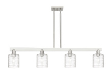 Innovations Lighting 716-4I-SN-G1113 - Cobbleskill - 4 Light - 48 inch - Brushed Satin Nickel - Stem hung - Island Light