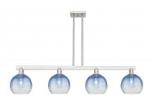 Innovations Lighting 716-4I-SN-G483-8SB - Brookhaven Globe - 4 Light - 48 inch - Brushed Satin Nickel - Stem hung - Island Light
