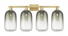 Innovations Lighting 716-4W-BB-G482-7SL - Brookhaven Cloche - 4 Light - 36 inch - Brushed Brass - Bath Vanity Light