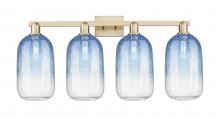 Innovations Lighting 716-4W-CB-G482-7SB - Brookhaven Cloche - 4 Light - 36 inch - Champagne Bronze - Bath Vanity Light