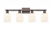 Innovations Lighting 716-4W-OB-G559-5GWH - Bridal Veil - 4 Light - 36 inch - Oil Rubbed Bronze - Bath Vanity Light