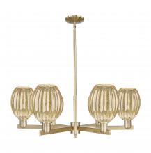 Innovations Lighting 716-6CR-CB-G459-6ME - Preston - 6 Light - 24 inch - Satin Nickel - Chandelier