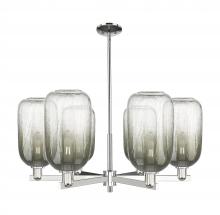 Innovations Lighting 716-6CR-PN-G482-7SL - Brookhaven Cloche - 6 Light - 24 inch - Polished Nickel - Chandelier