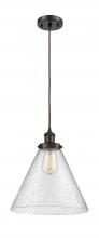 Innovations Lighting 916-1P-OB-G44-L - Cone - 1 Light - 12 inch - Oil Rubbed Bronze - Cord hung - Mini Pendant