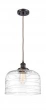 Innovations Lighting 916-1P-OB-G713-L - Bell - 1 Light - 12 inch - Oil Rubbed Bronze - Cord hung - Mini Pendant