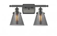 Innovations Lighting 916-2W-OB-G63 - Cone - 2 Light - 16 inch - Oil Rubbed Bronze - Bath Vanity Light