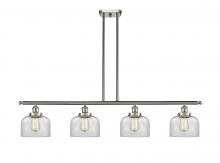 Innovations Lighting 916-4I-SN-G72 - Bell - 4 Light - 48 inch - Brushed Satin Nickel - Stem Hung - Island Light