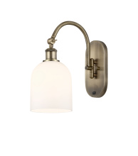 Innovations Lighting 918-1W-AB-G558-6GWH - Bella - 1 Light - 6 inch - Antique Brass - Sconce