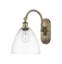 Innovations Lighting 918-1W-AB-GBD-92 - Bristol - 1 Light - 9 inch - Antique Brass - Sconce