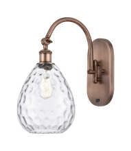 Innovations Lighting 918-1W-AC-G372 - Waverly - 1 Light - 8 inch - Antique Copper - Sconce