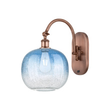 Innovations Lighting 918-1W-AC-G481-10SB - Brookhaven Sphere - 1 Light - 11 inch - Antique Copper - Sconce