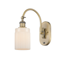 Innovations Lighting 918-1W-BB-G341 - Hadley - 1 Light - 5 inch - Brushed Brass - Sconce