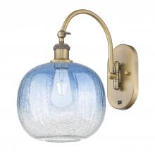 Innovations Lighting 918-1W-BB-G481-10SB - Brookhaven Sphere - 1 Light - 11 inch - Brushed Brass - Sconce