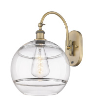 Innovations Lighting 918-1W-BB-G556-12CL - Rochester - 1 Light - 12 inch - Brushed Brass - Adjustable - Sconce