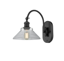 Innovations Lighting 918-1W-BK-G132 - Orwell - 1 Light - 8 inch - Matte Black - Adjustable - Sconce
