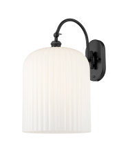 Innovations Lighting 918-1W-BK-G559-12GWH - Bridal Veil - 1 Light - 12 inch - Matte Black - Sconce