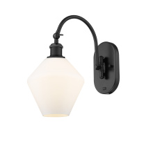 Innovations Lighting 918-1W-BK-G651-8 - Cindyrella - 1 Light - 8 inch - Matte Black - Adjustable - Sconce