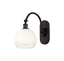 Innovations Lighting 918-1W-OB-G483-8OP - Brookhaven Globe - 1 Light - 8 inch - Oil Rubbed Bronze - Sconce