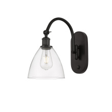 Innovations Lighting 918-1W-OB-GBD-752 - Bristol - 1 Light - 8 inch - Oil Rubbed Bronze - Sconce