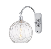 Innovations Lighting 918-1W-PC-G1215-10 - Athens Water Glass - 1 Light - 10 inch - Polished Chrome - Adjustable - Sconce