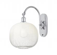 Innovations Lighting 918-1W-PC-G481-10OP - Brookhaven Sphere - 1 Light - 11 inch - Polished Chrome - Sconce