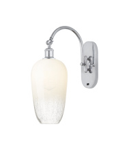 Innovations Lighting 918-1W-PC-G484-7OP - Brookhaven Flute - 1 Light - 7 inch - Polished Chrome - Sconce