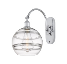 Innovations Lighting 918-1W-PC-G556-10CL - Rochester - 1 Light - 10 inch - Polished Chrome - Adjustable - Sconce