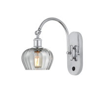 Innovations Lighting 918-1W-PC-G92 - Fenton - 1 Light - 7 inch - Polished Chrome - Sconce