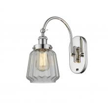 Innovations Lighting 918-1W-PN-G142 - Chatham - 1 Light - 7 inch - Polished Nickel - Adjustable Swing Arm