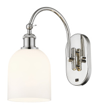 Innovations Lighting 918-1W-PN-G558-6GWH - Bella - 1 Light - 6 inch - Polished Nickel - Sconce
