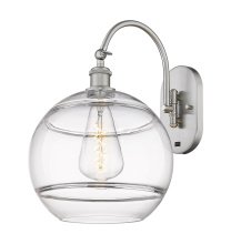 Innovations Lighting 918-1W-SN-G556-12CL - Rochester - 1 Light - 12 inch - Brushed Satin Nickel - Adjustable - Sconce