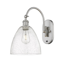 Innovations Lighting 918-1W-SN-GBD-94 - Bristol - 1 Light - 9 inch - Brushed Satin Nickel - Sconce