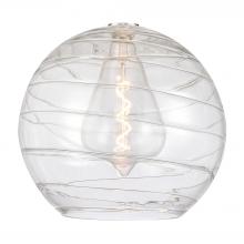 Innovations Lighting G1213-16 - Deco Swirl 16" Clear Glass