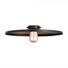 Innovations Lighting MFR-16-BK - Railroad Light 16 inch Matte Black Metal Shade