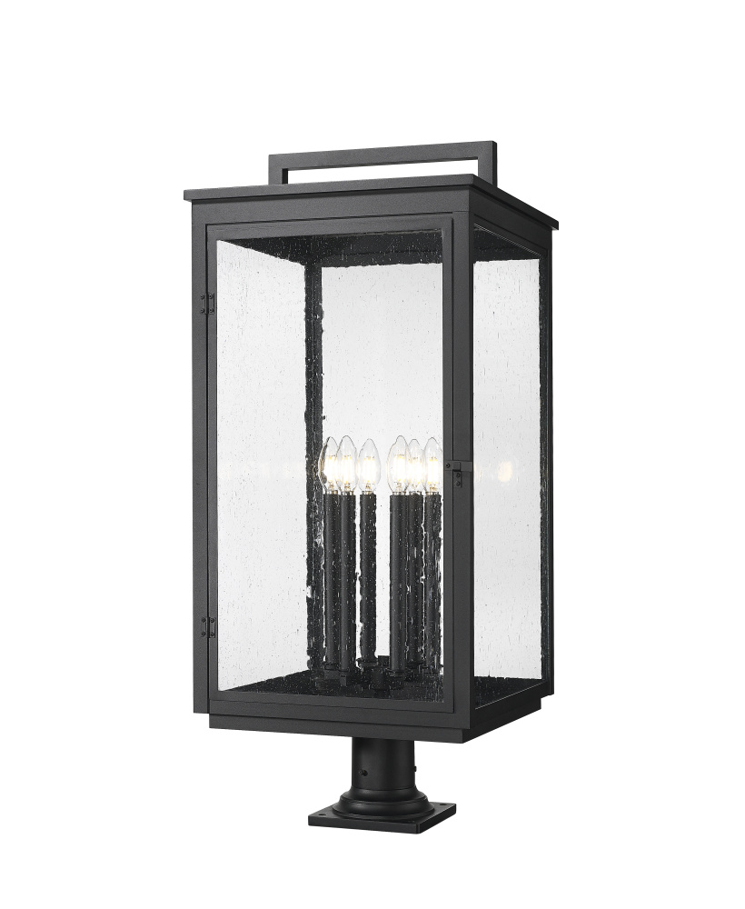 6 Light Outdoor Pier Mounted Fixture
