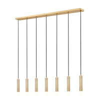 Z-Lite 1956P-7L-MGLD - 7 Light Linear Chandelier