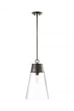 Z-Lite 2300P12-BP - 1 Light Pendant