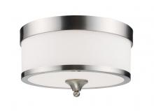 Z-Lite 308F-BN - 3 Light Flush Mount