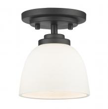 Z-Lite 443F1-BRZ - 1 Light Flush Mount