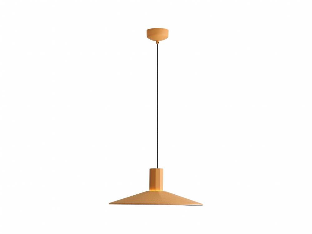 Faroe 20" LED Pendant in Earth Yellow/Grey