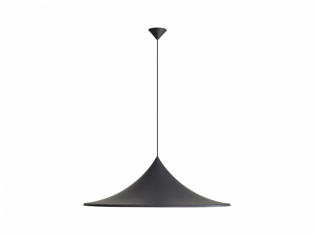 Vistara 1-Light Pendant in Sand Black