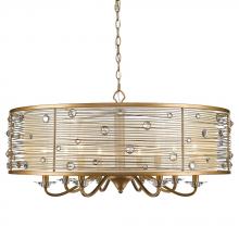 Golden 1993-8 PG - 8 Light Chandelier