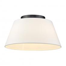 Golden 3189-FM BLK-MWS - Flush Mount