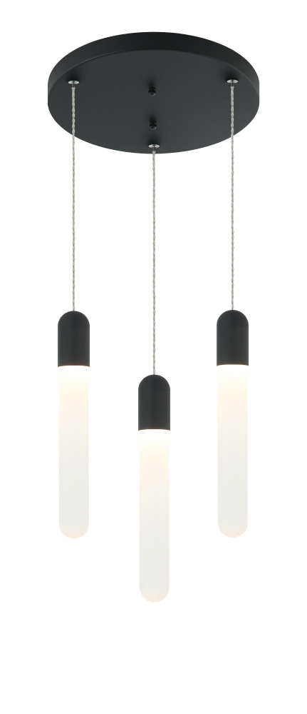 Aydin Matte Black Pendant