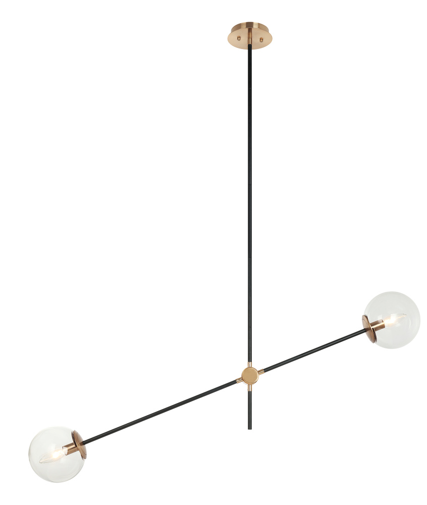 Cosmic Aged Gold Brass Pendant