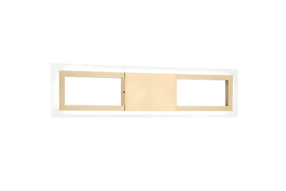Valance Aged Gold Brass Wall Sconce